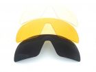 Galaxy Replacement  Lenses For Oakley Sutro OO9406 Sunglasses Black/Yellow/Clear 3 Pairs Color Polarized