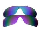 Galaxylense replacement for Oakley Antix Purple&Blue Polarized 2 Pairs