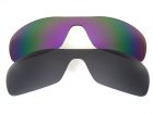Galaxylense replacement for Oakley Antix Purple&Black Polarized 2 Pairs