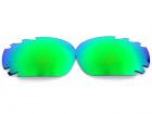 Galaxy Replacement Lenses For Oakley Racing Jacket Green color Polarized