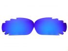 Galaxy Replacement Lenses For Oakley Racing Jacket Blue color Polarized