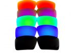 Galaxylense replacement for Oakley Eyepatch 1&2 Black&Blue&Green&Purple&Red color Polarized 100% UVAB 5 pairs
