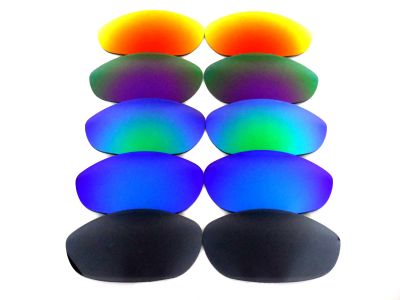 Galaxy Replacement Lenses For Oakley Monster Dog 5 Pairs Color Polarized