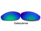 Galaxylense replacement for Oakley Straight Jacket (1999) Green color