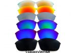 Galaxy Replacement Lenses For Oakley Half Jacket 2.0 6 Color Pairs Polarized