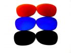 Galaxy Replacement Lenses For Oakley Enduro Black Blue Red Polarized