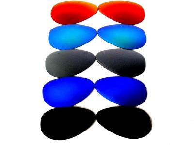Galaxy Replacement Lenses For Oakley Plaintiff 5 Color Pairs Polarized
