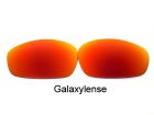 Galaxy Replacement Lenses For Oakley Split Jacket Red Color