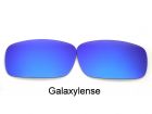 Galaxy Replacement Lenses For Oakley Jawbone Non-Vented Blue Color Polarized