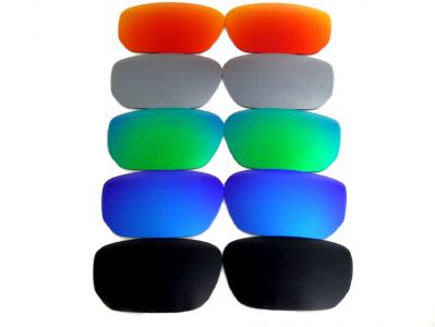 Galaxy Replacement Lenses For Oakley Style Switch 5 Pairs Color Polarized