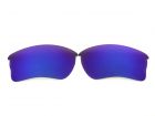Galaxy Replacement Lenses For Oakley Quarter Jacket Blue Color Polarized