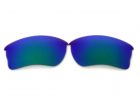 Galaxy Replacement Lenses For Oakley Quarter Jacket Green Color Polarized