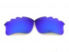 Galaxy Replacement Lenses For Oakley Flak Jacket XLJ Vented Blue Polarized