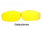 Galaxy Replacement For Oakley Split Jacket Yellow Night Vision