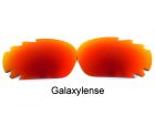 Galaxy Replacement Lenses For Oakley Racing Jacket Red color Polarized