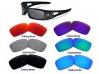 Galaxy Replacement Lenses For Oakley Crankcase 6 colors, 6 pairs