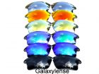 Galaxylense replacement for Oakley Fast Jacket XL, Six colors, 6 pairs